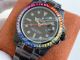 Swiss Replica Rolex Yacht-Master All Black Rainbow Watch 40mm 2836 Movement (3)_th.jpg